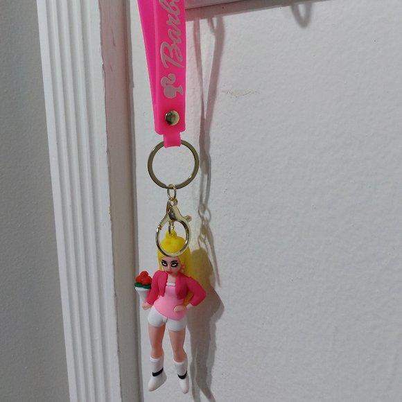 Barbie Smokey Eyes Keychain Keyring Bag Charm - Picture 2 of 4